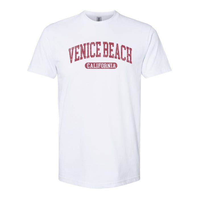 Vintage Venice Beach Est 1905 California Ca Retro Throwback Softstyle CVC T-Shirt