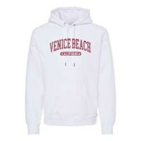 Vintage Venice Beach Est 1905 California Ca Retro Throwback Premium Hoodie