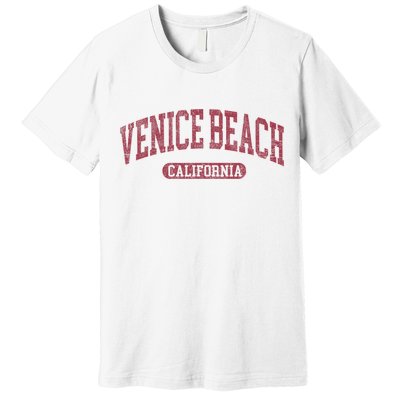 Vintage Venice Beach Est 1905 California Ca Retro Throwback Premium T-Shirt