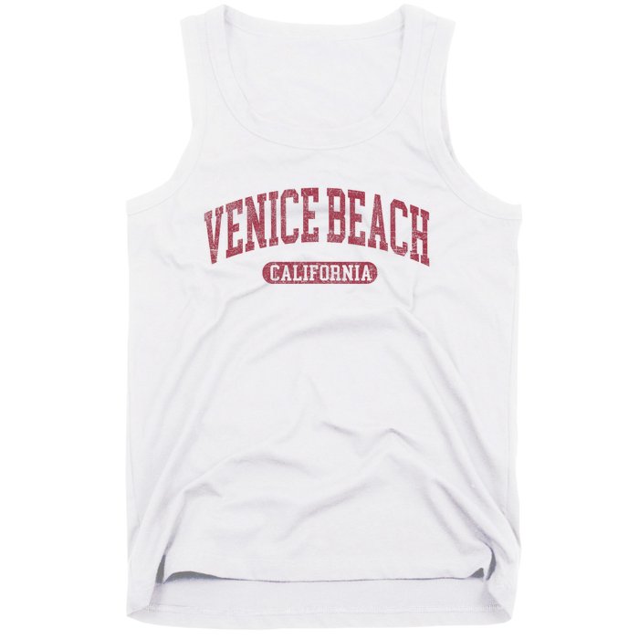 Vintage Venice Beach Est 1905 California Ca Retro Throwback Tank Top