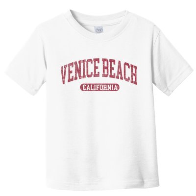 Vintage Venice Beach Est 1905 California Ca Retro Throwback Toddler T-Shirt