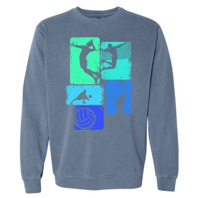 Volleyballer Volleyball Children Garment-Dyed Sweatshirt