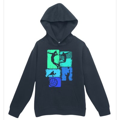 Volleyballer Volleyball Children Urban Pullover Hoodie