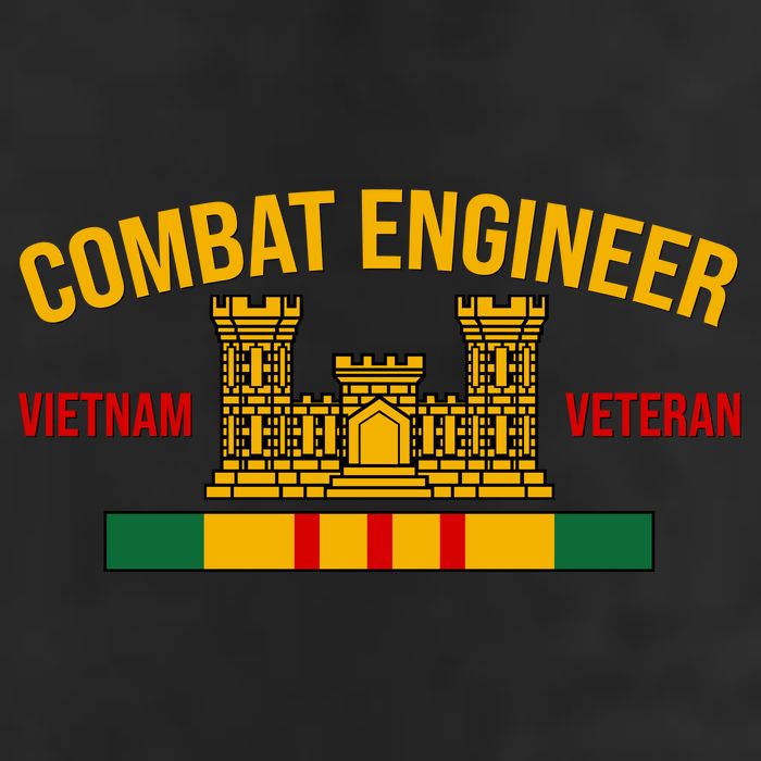 Vietnam Veteran Combat Engineer symbol Cool Comfort Performance Bucket Hat