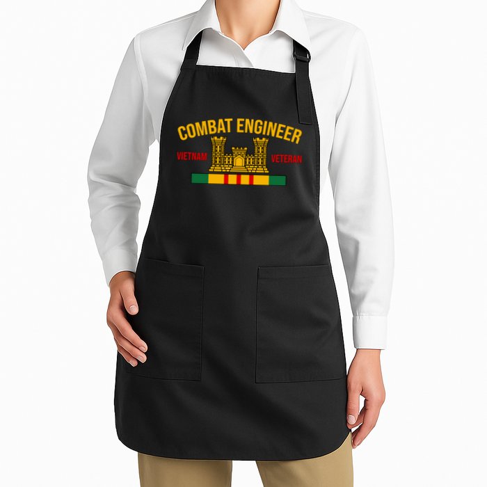 Vietnam Veteran Combat Engineer symbol Apron