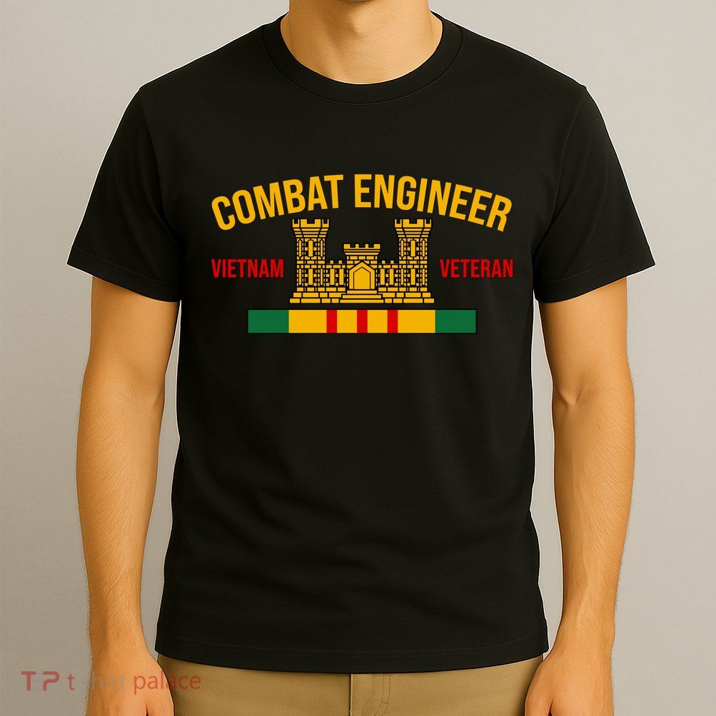 Vietnam Veteran Combat Engineer symbol T-Shirt