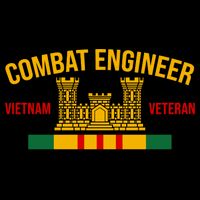 Vietnam Veteran Combat Engineer symbol Kids T-Shirt