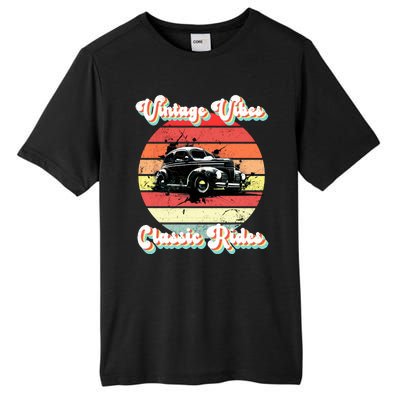 Vintage Vibes Classic Rides Retro Tall Fusion ChromaSoft Performance T-Shirt