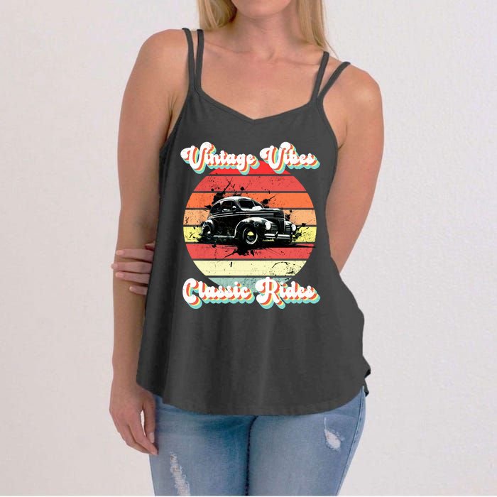 Vintage Vibes Classic Rides Retro Women's Strappy Tank