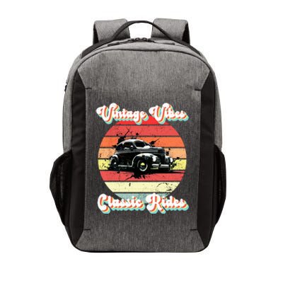 Vintage Vibes Classic Rides Retro Vector Backpack