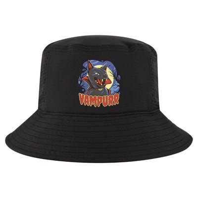 Vampurr Vampire Cat Cool Comfort Performance Bucket Hat