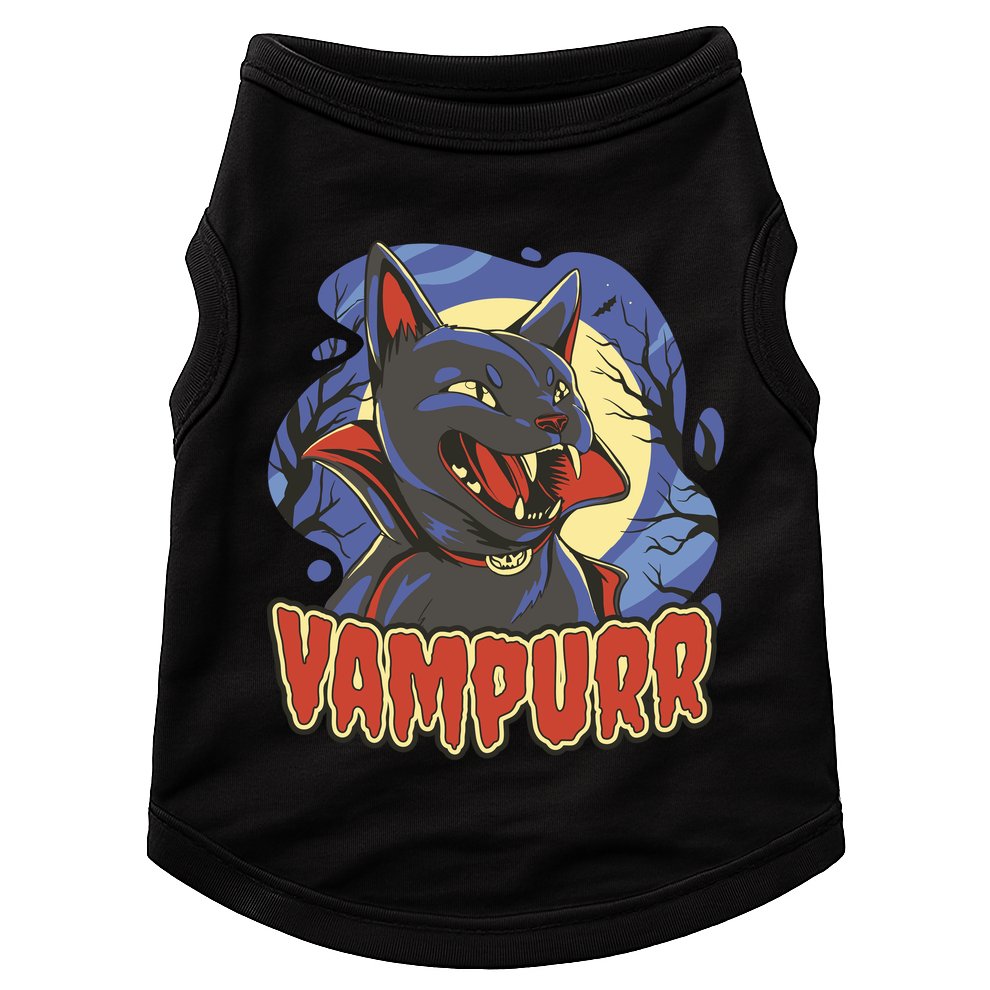 Vampurr Vampire Cat Doggie Tank