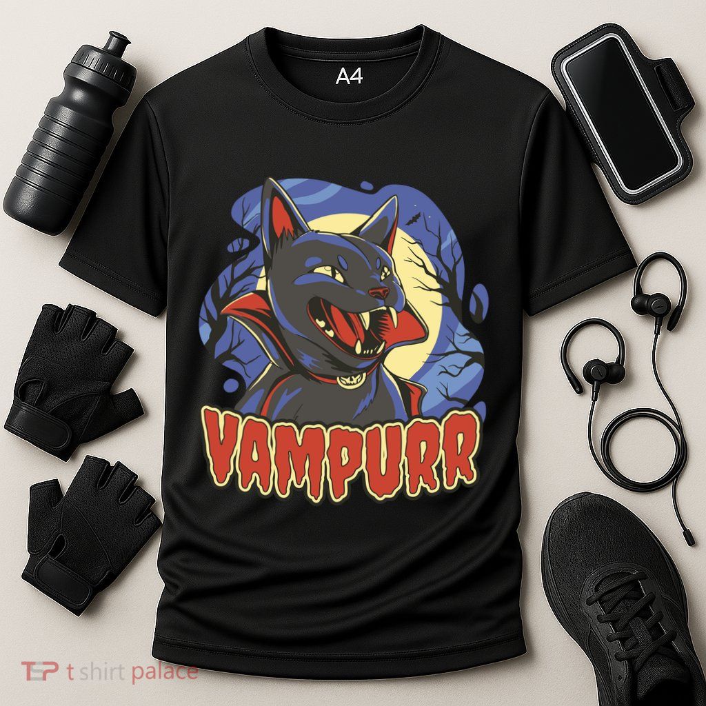 Vampurr Vampire Cat Performance Shirt