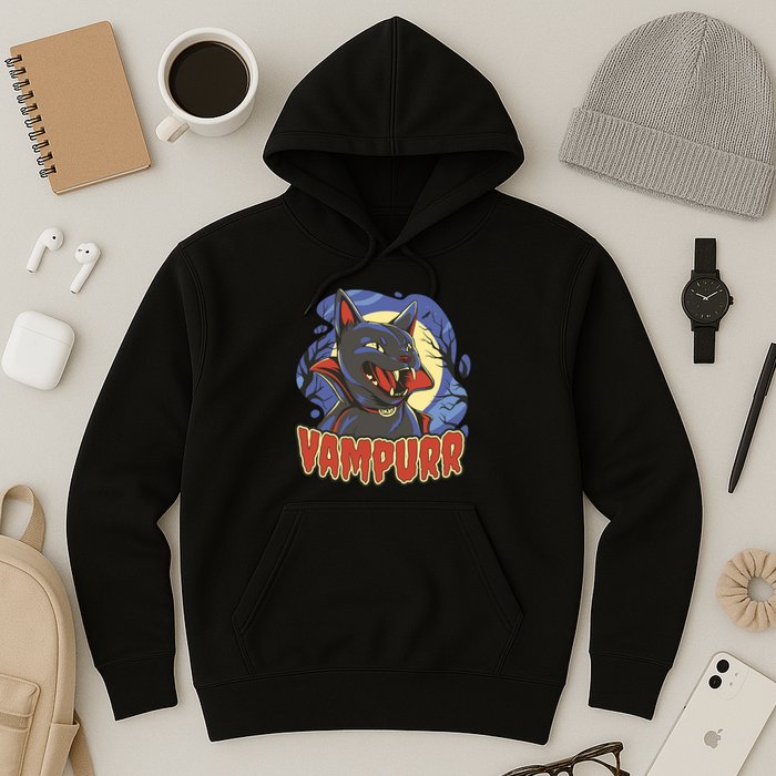 Vampurr Vampire Cat Hoodie