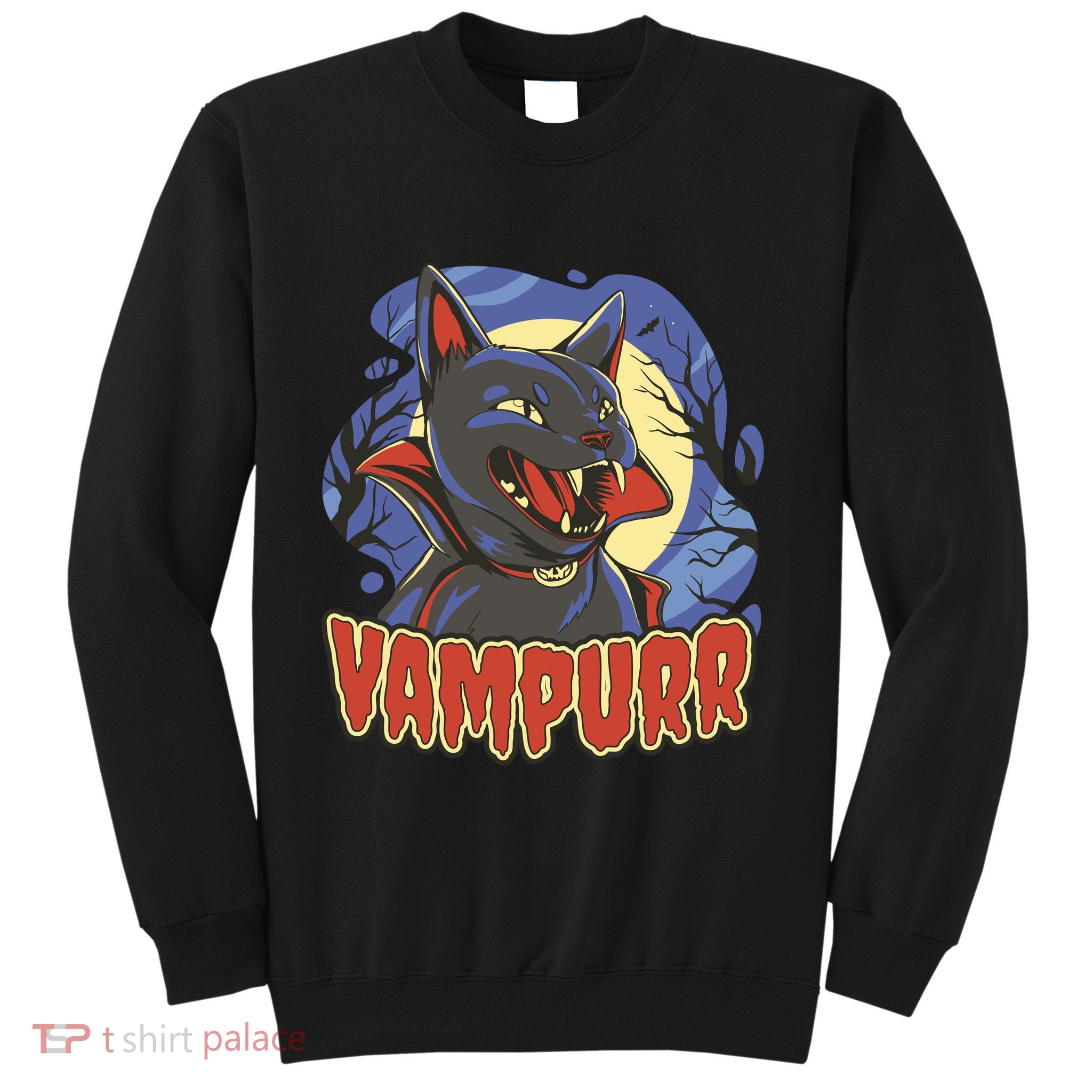 Vampurr Vampire Cat Sweatshirt