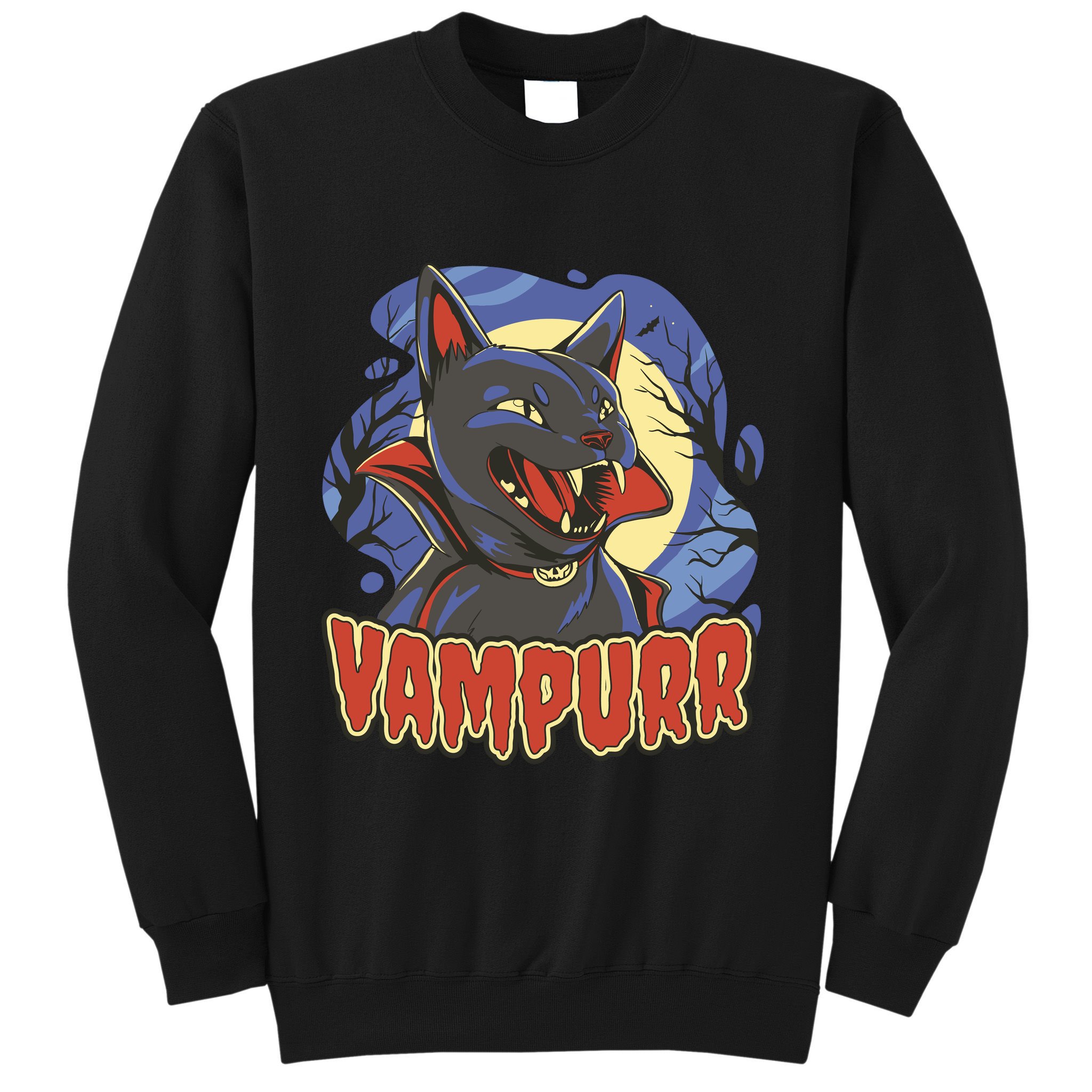 Vampurr Vampire Cat Sweatshirt