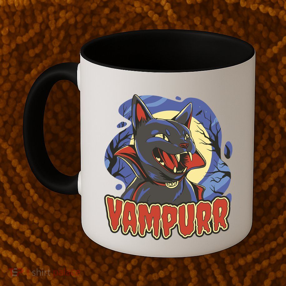 Vampurr Vampire Cat Mug