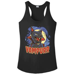 Vampurr Vampire Cat Ladies PosiCharge Competitor Racerback Tank