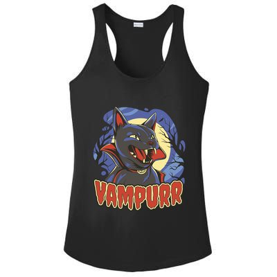 Vampurr Vampire Cat Ladies PosiCharge Competitor Racerback Tank