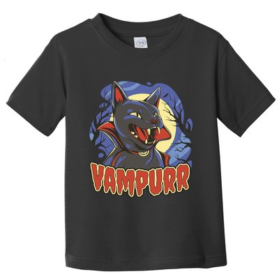 Vampurr Vampire Cat Toddler T-Shirt