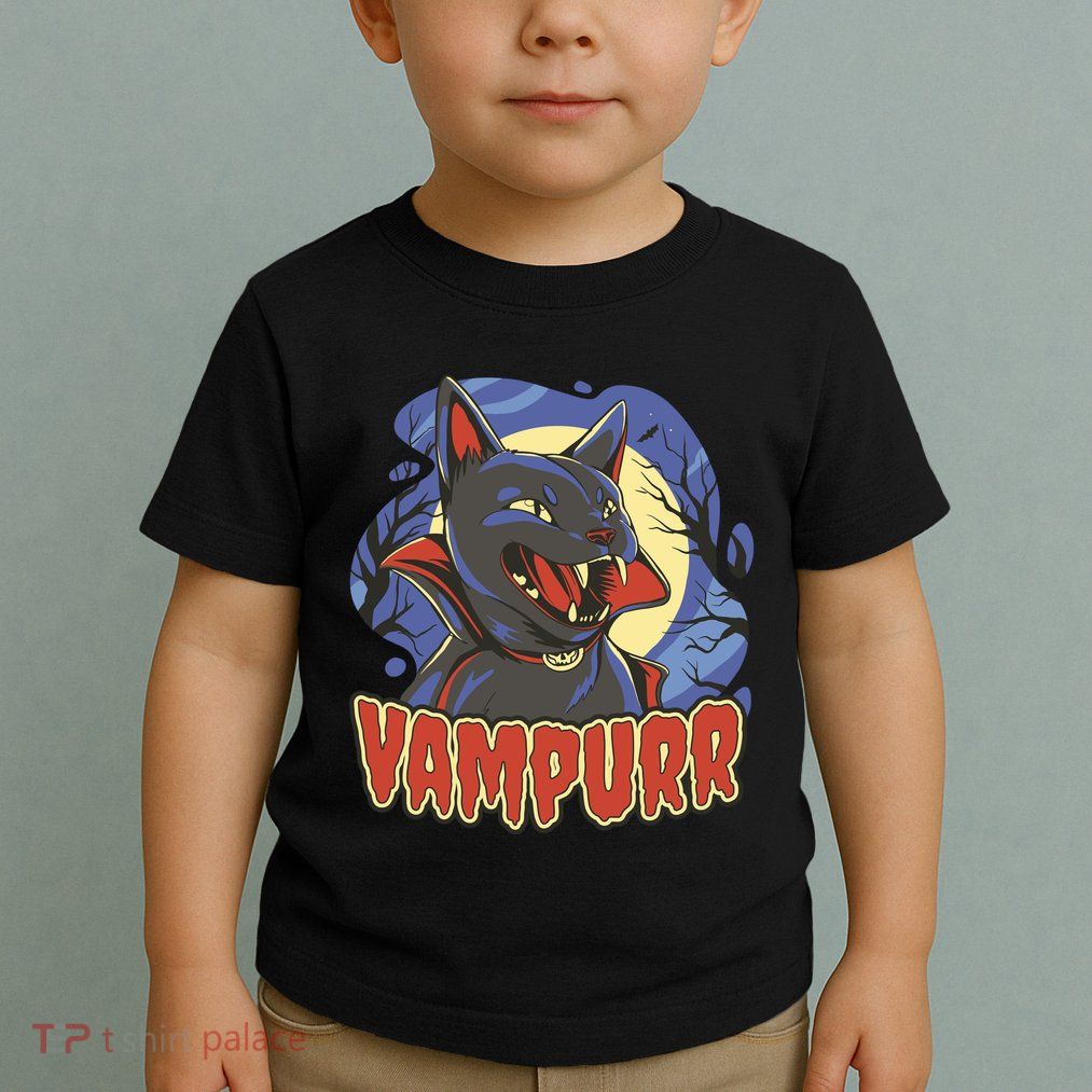 Vampurr Vampire Cat Toddler T-Shirt