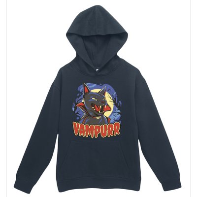 Vampurr Vampire Cat Urban Pullover Hoodie