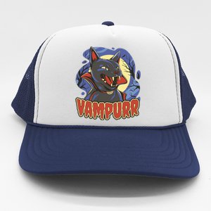 Vampurr Vampire Cat Trucker Hat