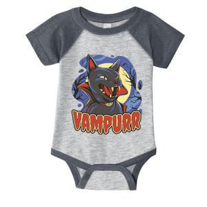 Vampurr Vampire Cat Infant Baby Jersey Bodysuit