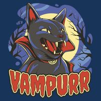 Vampurr Vampire Cat Infant Baby Jersey Bodysuit
