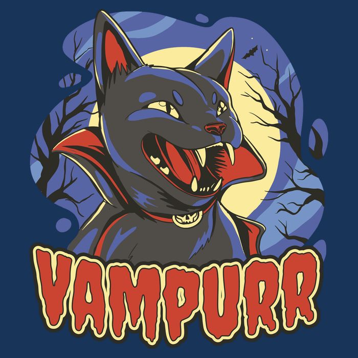 Vampurr Vampire Cat Infant Baby Jersey Bodysuit