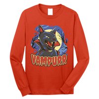 Vampurr Vampire Cat Long Sleeve Shirt