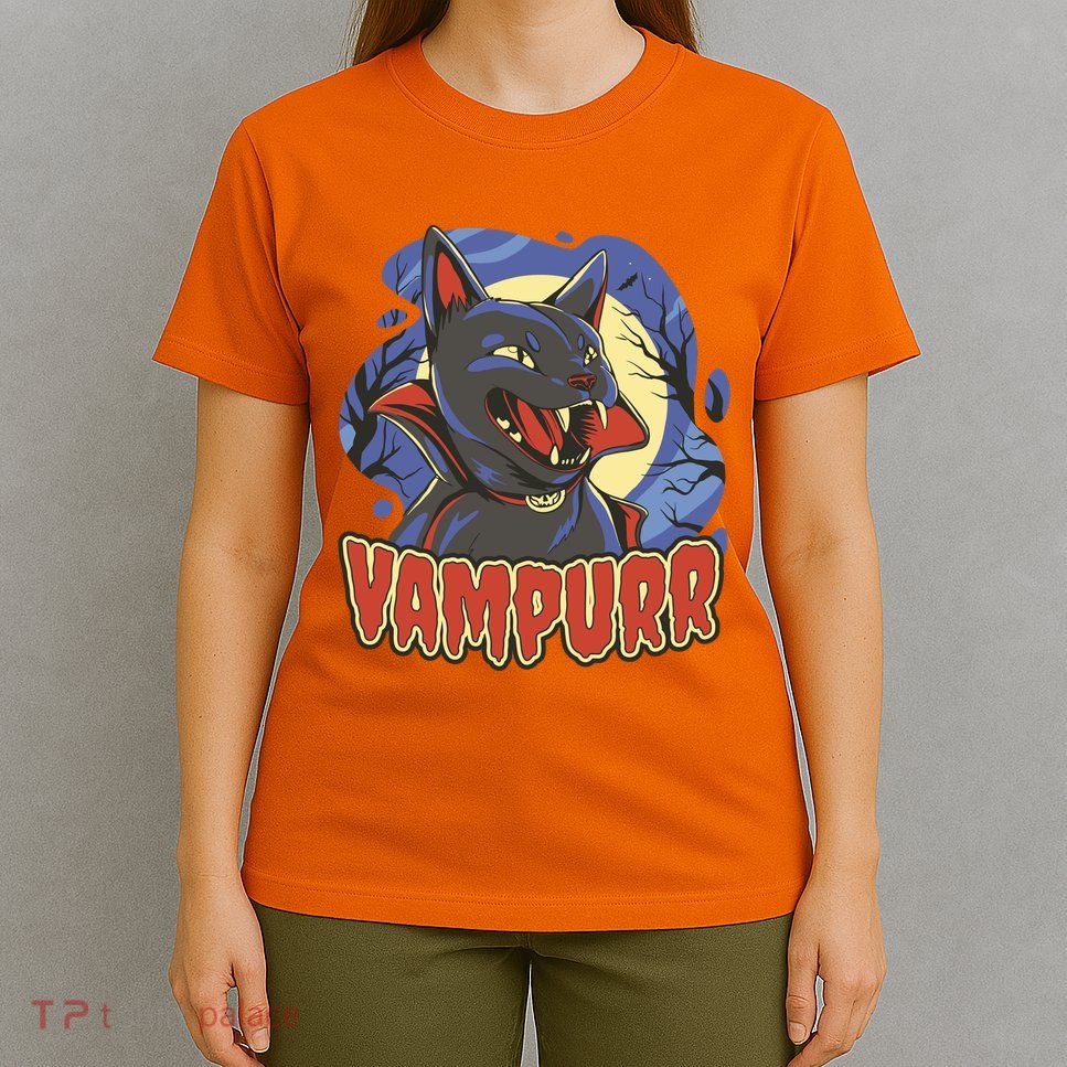 Vampurr Vampire Cat T-Shirt