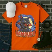 Vampurr Vampire Cat Tall T-Shirt