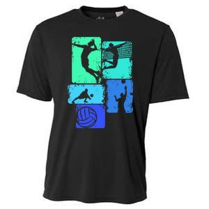 Volleyballer Volleyball Children Cooling Performance Crew T-Shirt