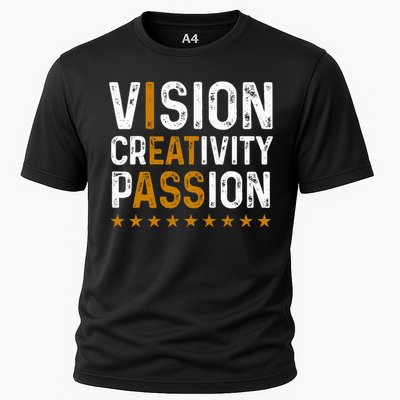 vintage Vision Creativity Passion Cooling Performance Crew T-Shirt