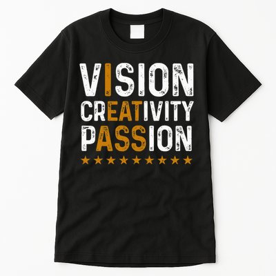 vintage Vision Creativity Passion Tall T-Shirt