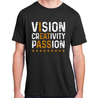 vintage Vision Creativity Passion Adult ChromaSoft Performance T-Shirt