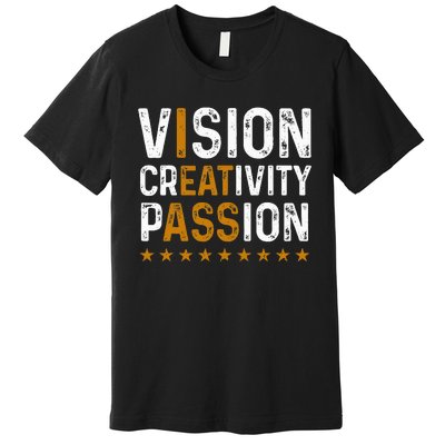 vintage Vision Creativity Passion Premium T-Shirt