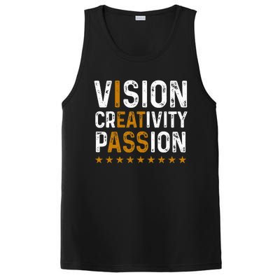 vintage Vision Creativity Passion PosiCharge Competitor Tank