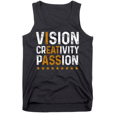 vintage Vision Creativity Passion Tank Top