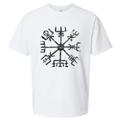 Vegvisir Viking Compass Rune Protection Symbol Celts Nordic Sueded Cloud Jersey T-Shirt