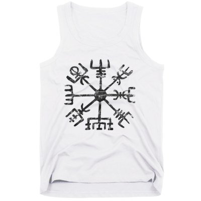 Vegvisir Viking Compass Rune Protection Symbol Celts Nordic Tank Top