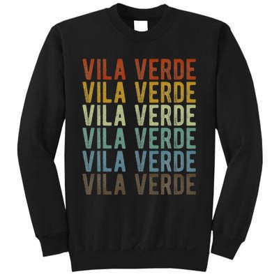 Vila Verde City Portugal Retro Sweatshirt