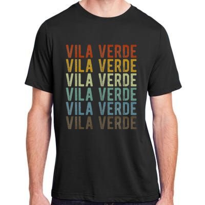 Vila Verde City Portugal Retro Adult ChromaSoft Performance T-Shirt