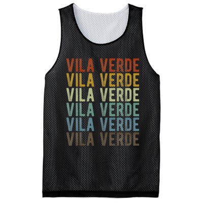 Vila Verde City Portugal Retro Mesh Reversible Basketball Jersey Tank