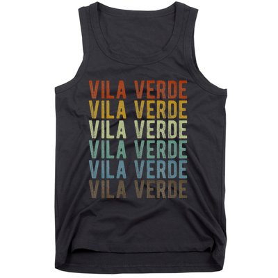 Vila Verde City Portugal Retro Tank Top