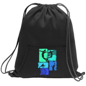 Volleyballer Volleyball Children Sweatshirt Cinch Pack Bag