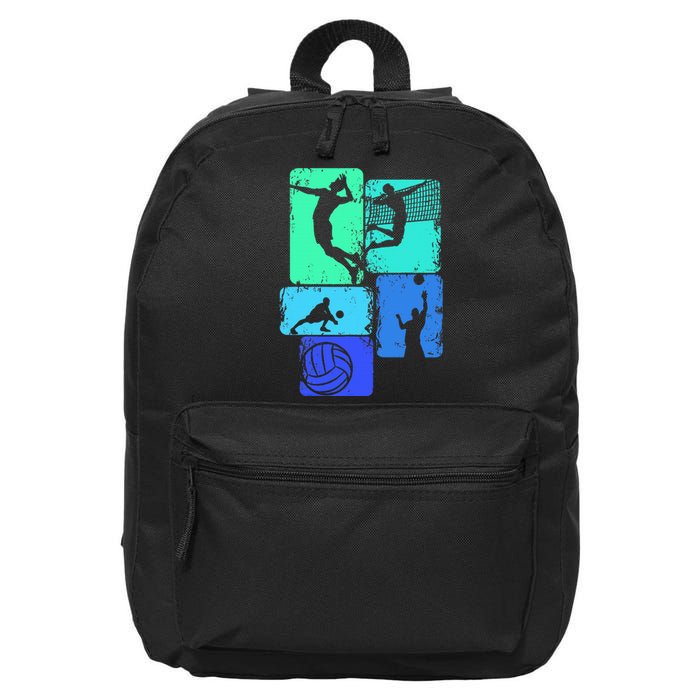 Volleyballer Volleyball Children 16 in Basic Backpack