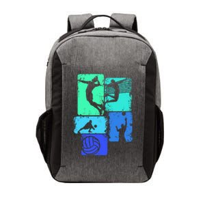 Volleyballer Volleyball Children Vector Backpack