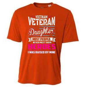 Vietnam Veteran Daughter Raised By My Hero Cooling Performance Crew T-Shirt